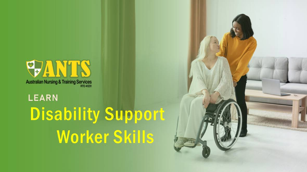 What are the skills required to be a disability support worker?